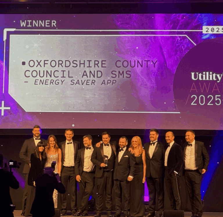 Metis by SMS wins Net Zero Engagement Award at the 2025 Utility Week Awards