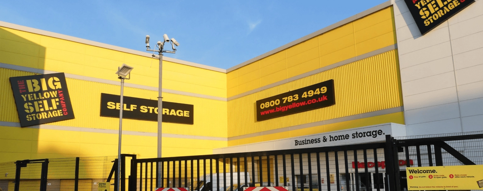 Big Yellow Storage Building