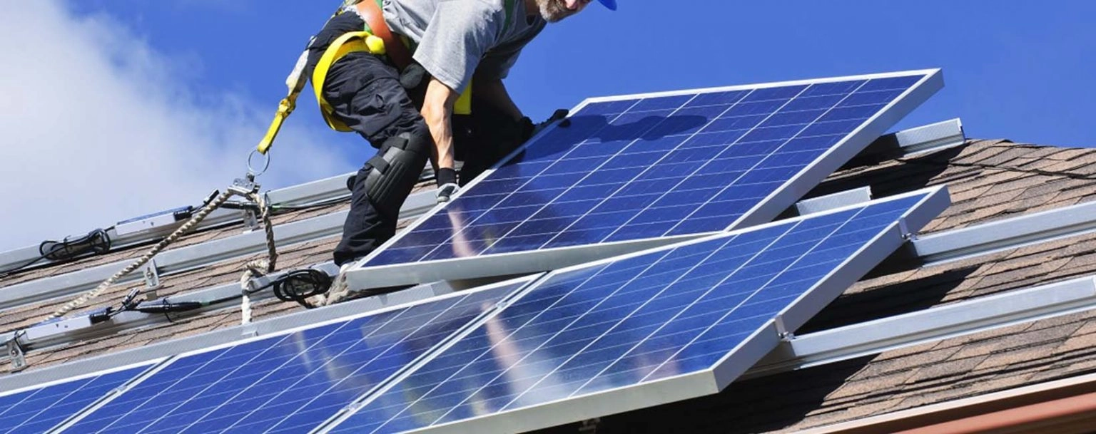 Installation of solar panels